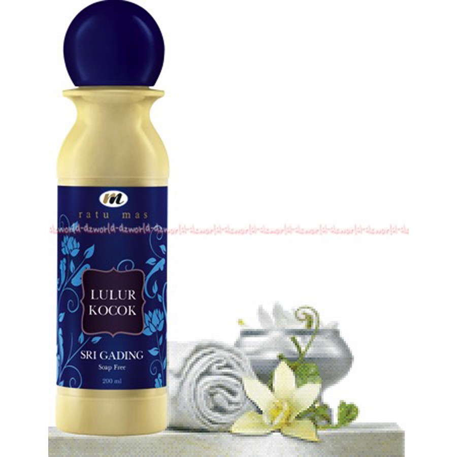 Lulur kocok Ratu Mas atumas Sri gading 100ml Scrub Untuk Pijat Massage