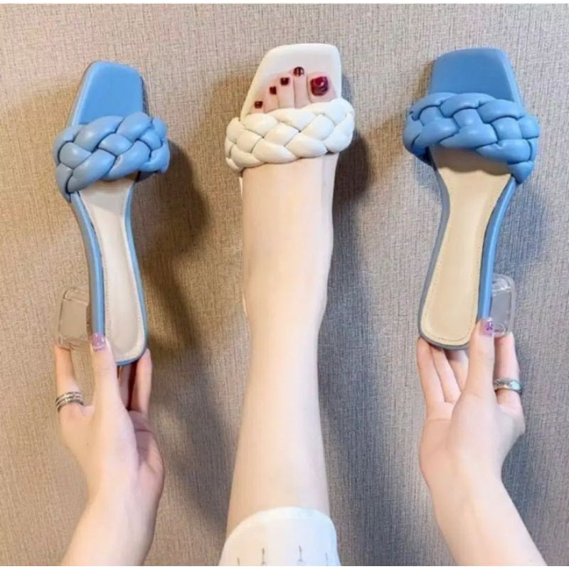 HEELS HAK KACA SINDERELA D 02