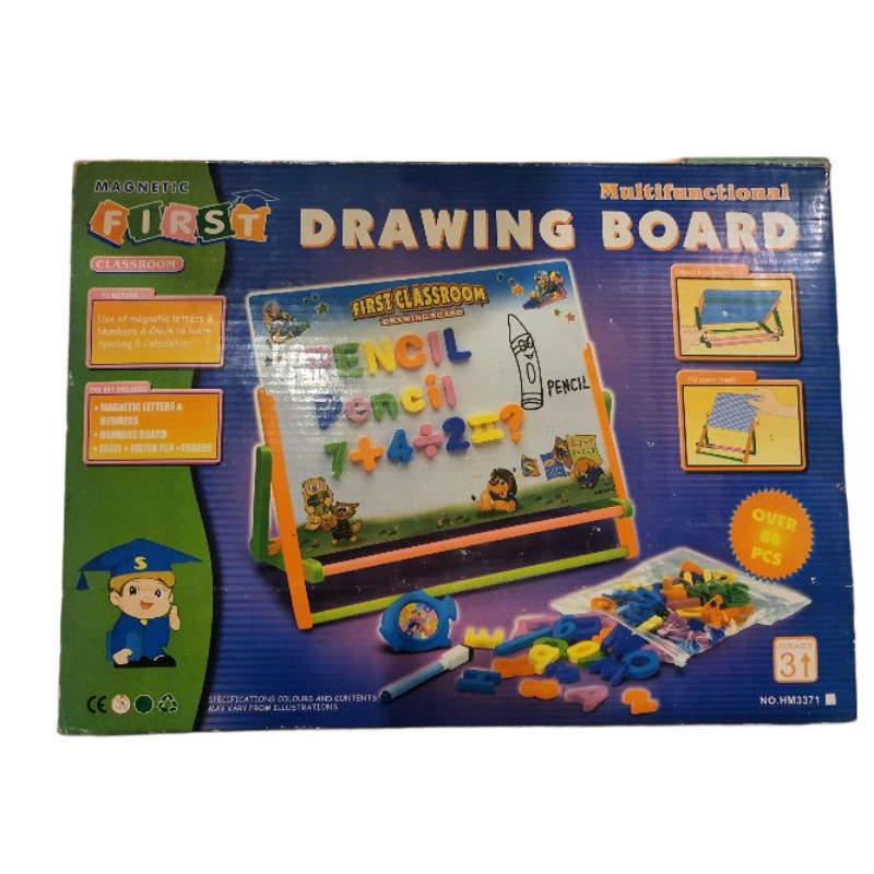 

Papan Gambar Anak Multifunctional Drawing Board First Classroom sale cuci gudang wjstore99
