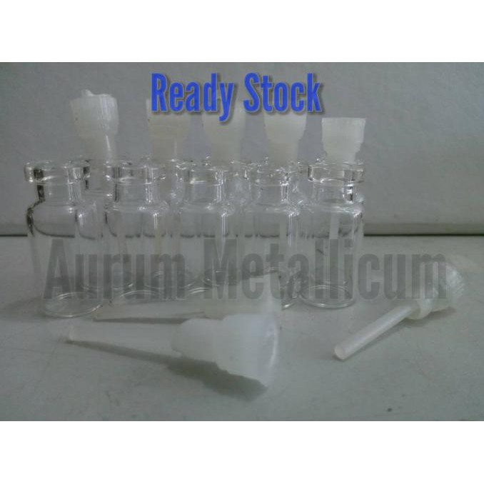 BOTOL KACA 3ML || BOTOL VIAL 3ML || BOTOL TESTER PARFUM 3ML