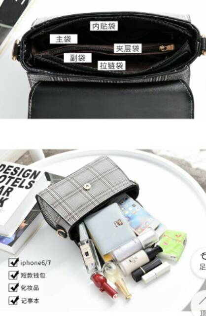 LADIESBAG - TAS SELEMPANG HANDBAG BAG WANITA CEWEK FASHION IMPORT LB - 506