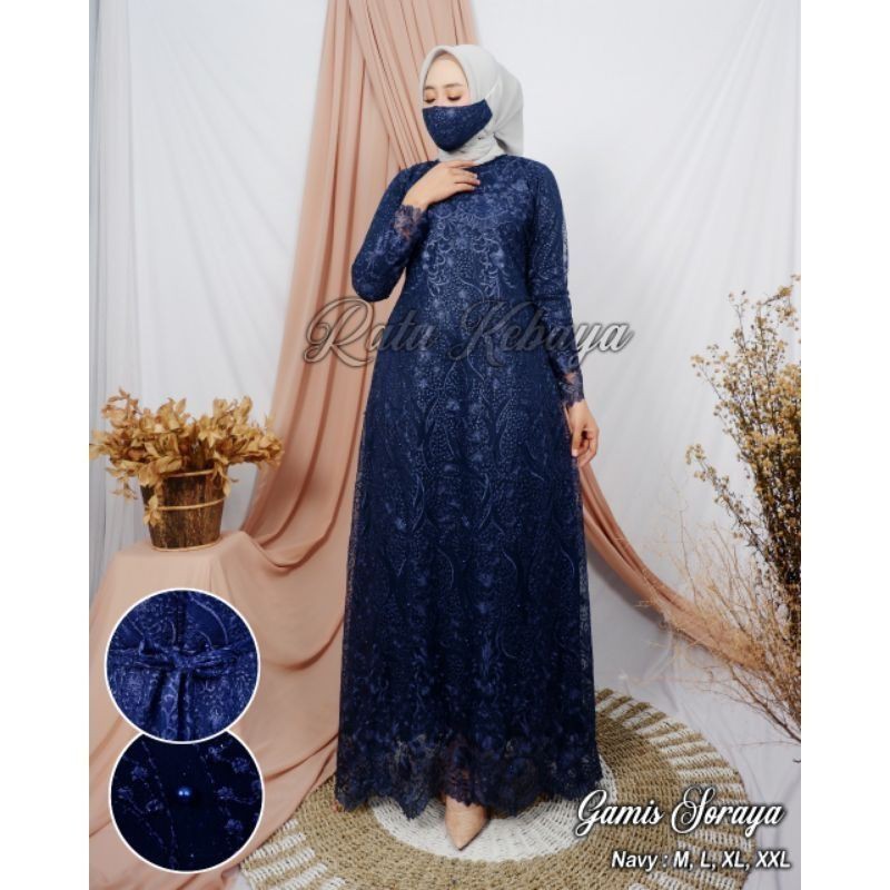 NEW REALPICT GAMIS SORAYA/GAMIS PESTA MEWAH/BY RATU KBY