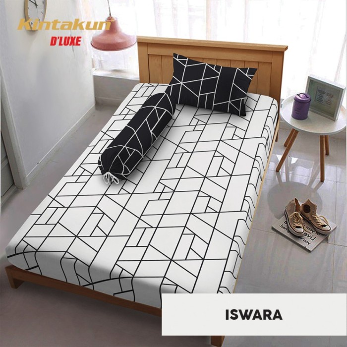SEPREI Kintakun Sprei D'Luxe Single Size Nirmana Edition Uk. 120x200 cm - Iswara homemade polos aest