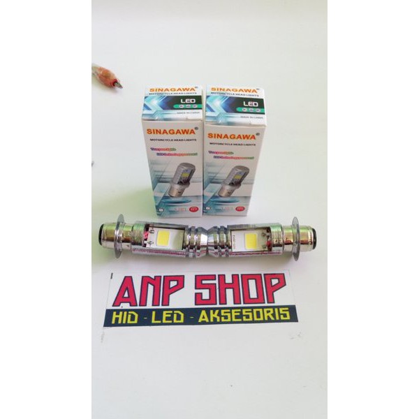 lampu depan LED H6 pnp dan converter dc hntuk vario 110
