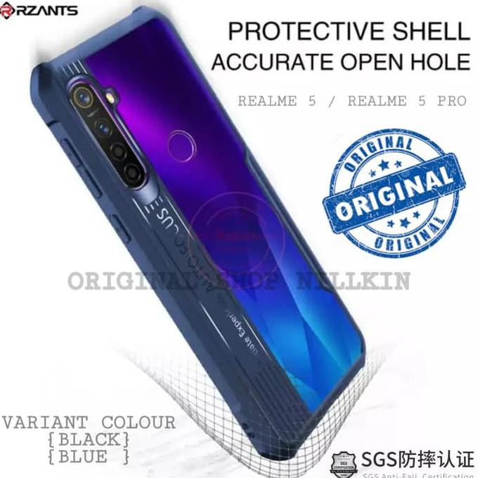 REALME 5 PRO RZANTS AUTO FOCUS ORIGINAL HARD SOFT CASE SLIM COVER OPPO