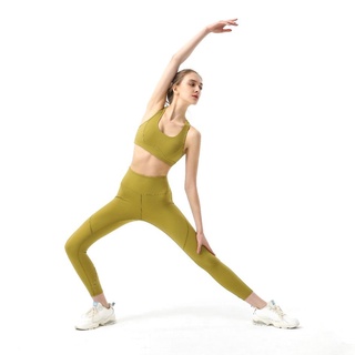 PREMIUM JESSIE SPORT SET (SPORTS BRA + PANTS) Olahraga Yoga Workout Gym