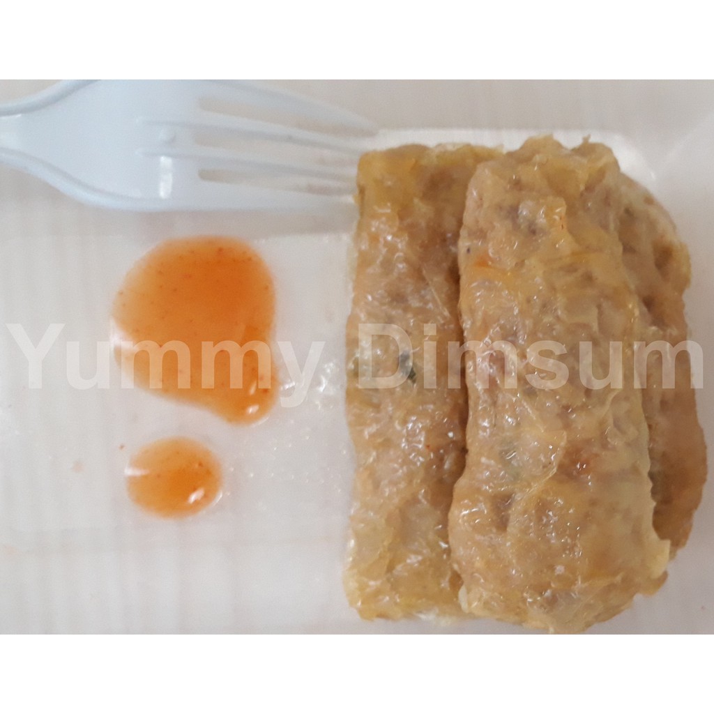 

[1 porsi] Lumpia Dimsum Ayam Halal Tanpa MSG Premium Quality by Yummy Dimsum Siap Makan