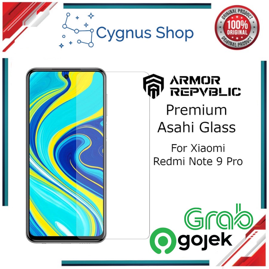 Tempered Glass Armor Repvblic For Xiaomi Redmi 9 - Redmi Note 9 Pro -  Redmi 9c Screen Protector