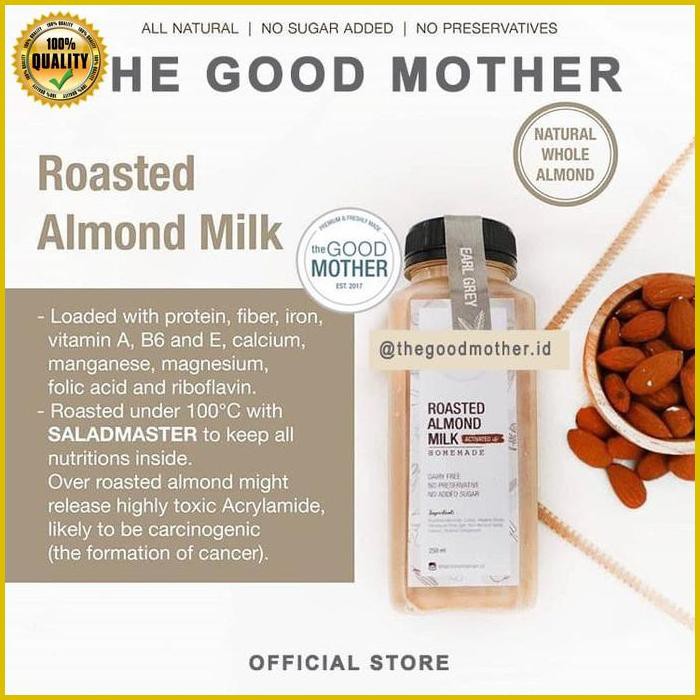 

0Ku75T3- Roasted Almond Milk - Susu Almond Premium - 250Ml - Original Lp4F74J-