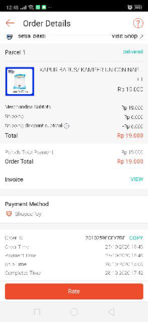 Kapur Barus/ Kamper Unicon Naphthalene Ball 300gr Putih ( 1 Bag )