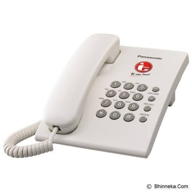 angelswatch pesawat telepon rumah panasonic KX-TS505MX best seller  telepon panasonic Ts 505