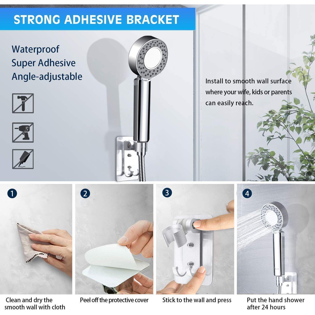 Gagang Mandi Shower 3in1 Hemat 50% Tagihan Air