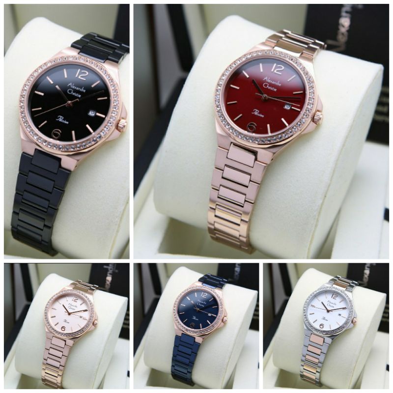 JAM TANGAN WANITA ALEXAMDRE CHRISTIE AC 2981 LD 2981 LD AC2981LD ORIGINAL.100 %