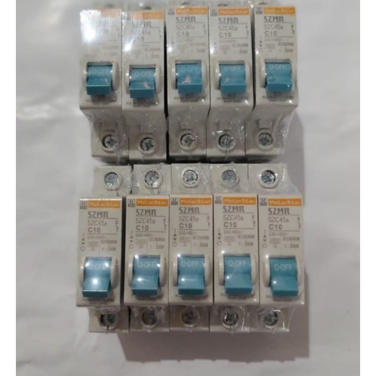 Miniature Circuit Breaker MCB SZMR SZC45a C10 MeiLanRiLan