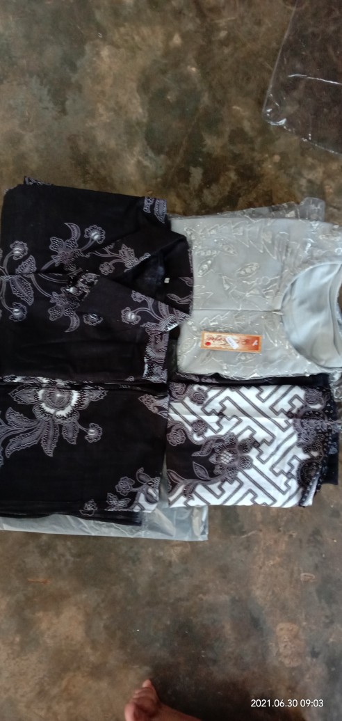 Shopashop Solo Batik Couple Avella Brukat Mutiara - 2 Warna Couple Busui