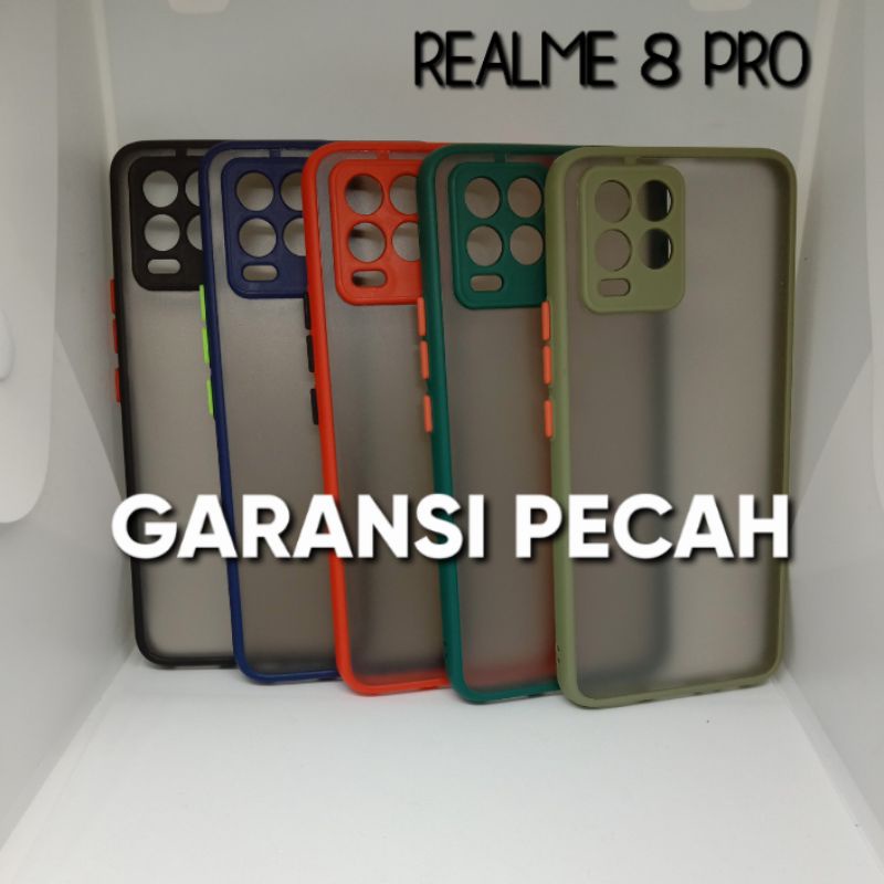 CASE DOVE Realme 8 Pro - CASE TRANSPARAN MACARON