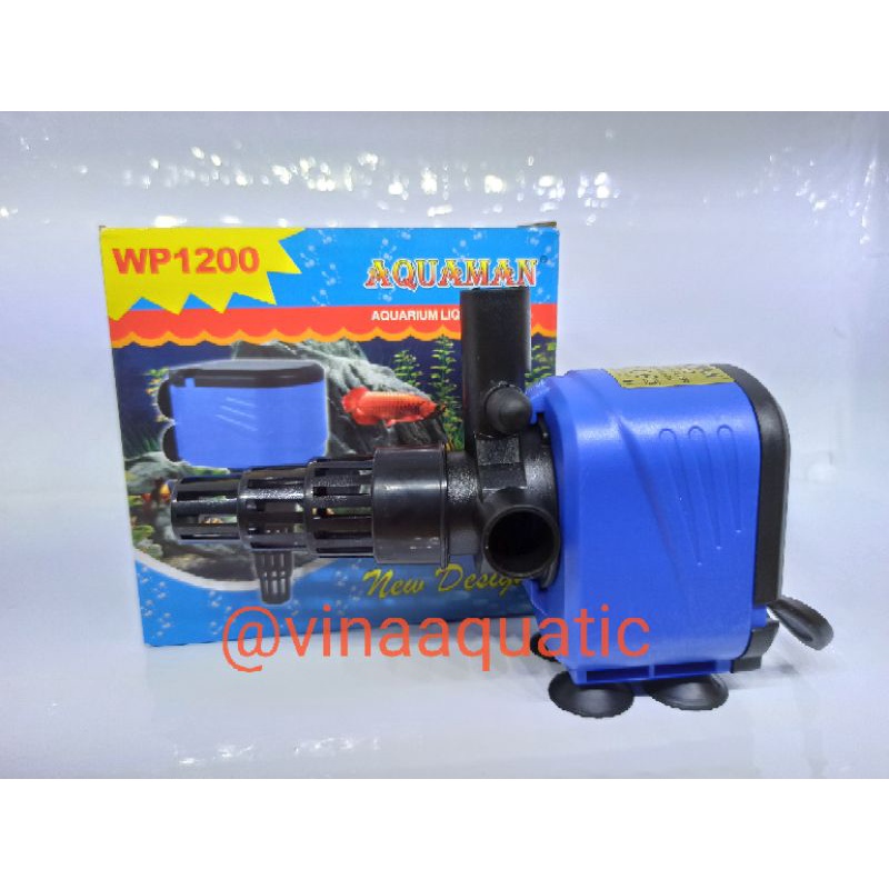 Mesin Pompa Aquarium Aquaman WP-1200 Aquarium Water Pump High Performance