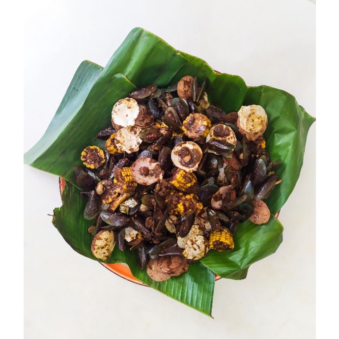 

Kerang Gemes Bumbu Rempah Mukbang 3.5 kg Seafood Kepiting Unyuk