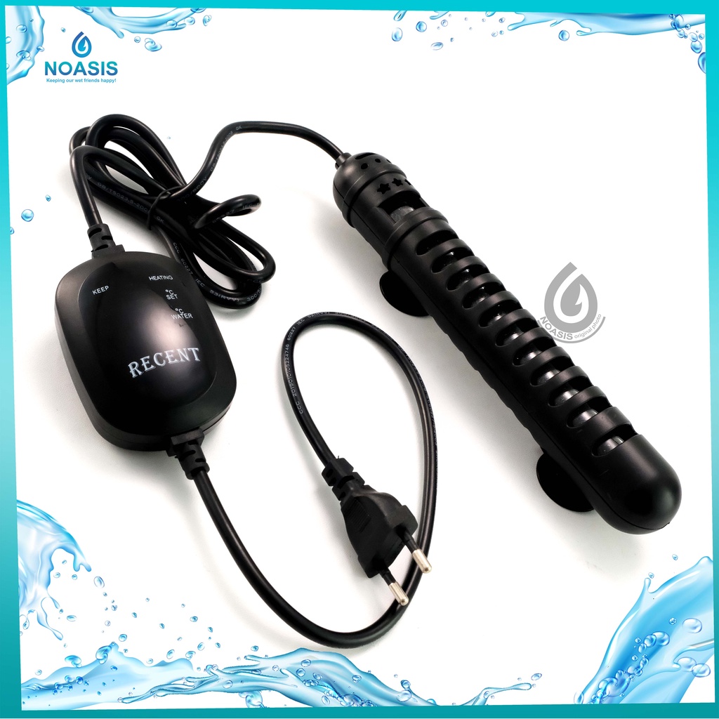 HEATER SMART AQUARIUM AA QGH 500 WATT REMOTE PENGONTROL SUHU AA-QGH