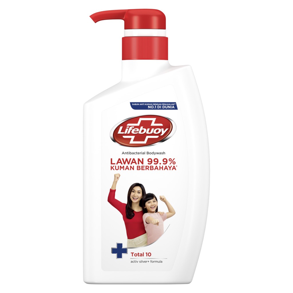 LIFEBUOY ANTIBACTERIAL BODY WASH + TOTAL 10 500 ML