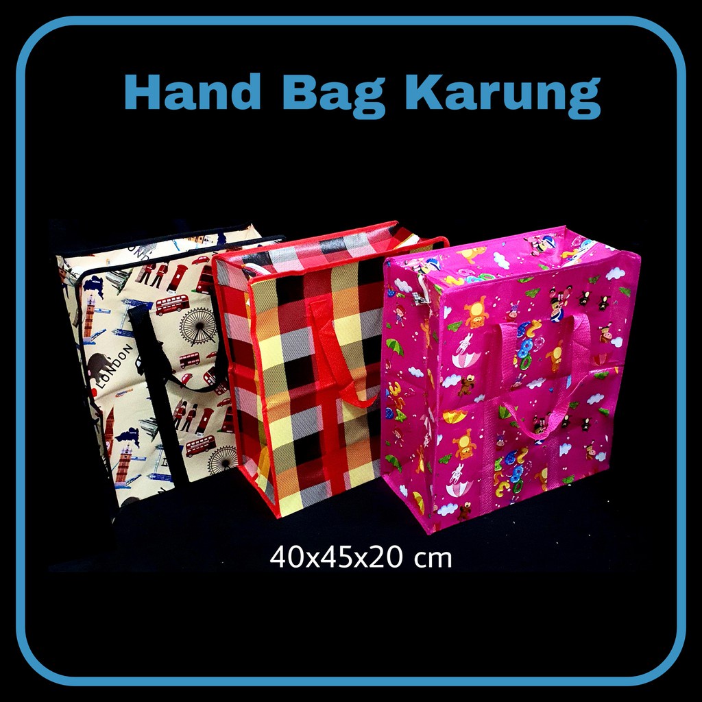 

MJ Hand Bag Karung 40x20x45/Goodie Bag/Tas Serbaguna/Tas Tenteng