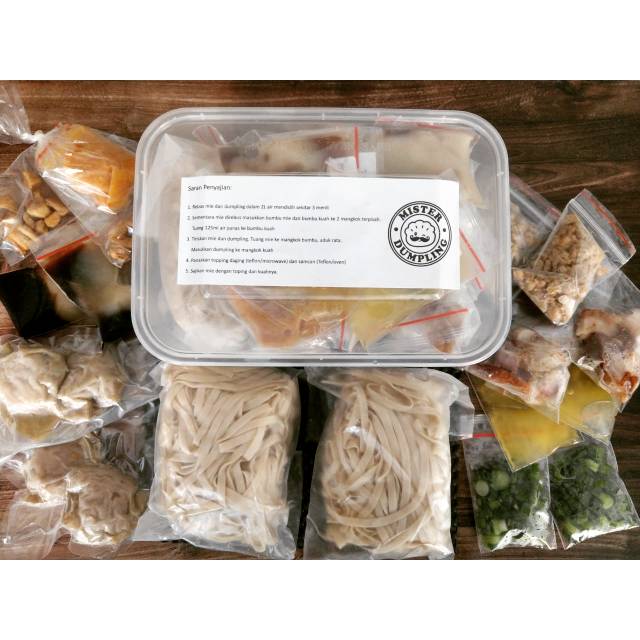 

Paket Yamien Frozen Mister Dumpling isi 2 porsi (NON HALAL)