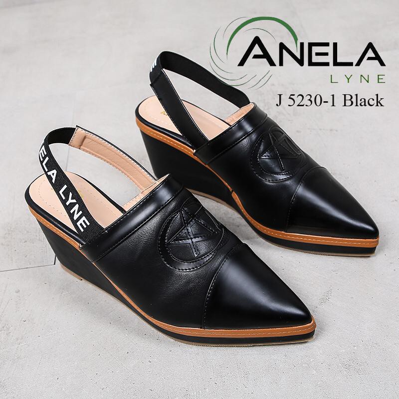 ANELA LYNE SEPATU WEDGES SLINGBACK 5230-1