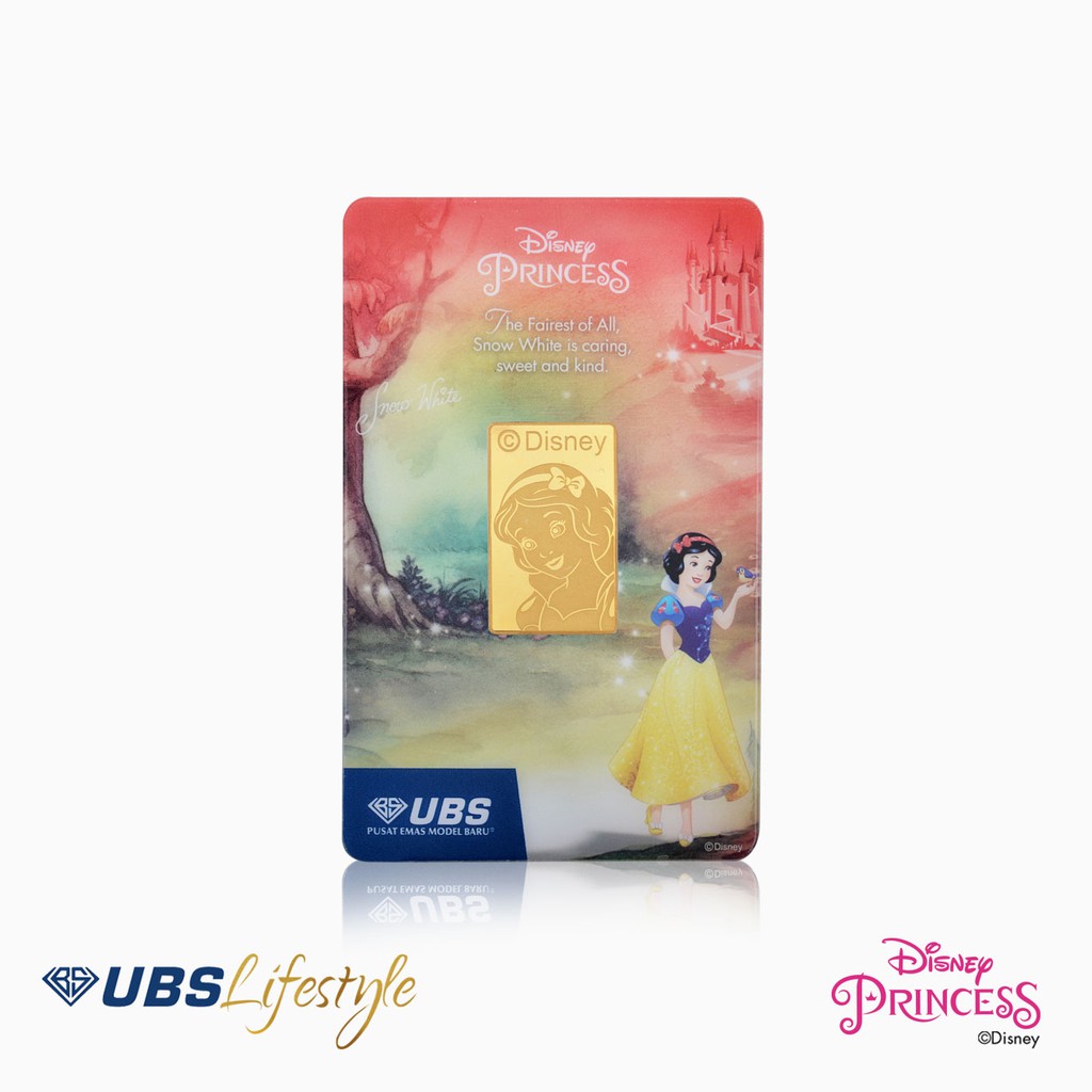 UBS Logam Mulia Disney Princess Snow White 5 Gram