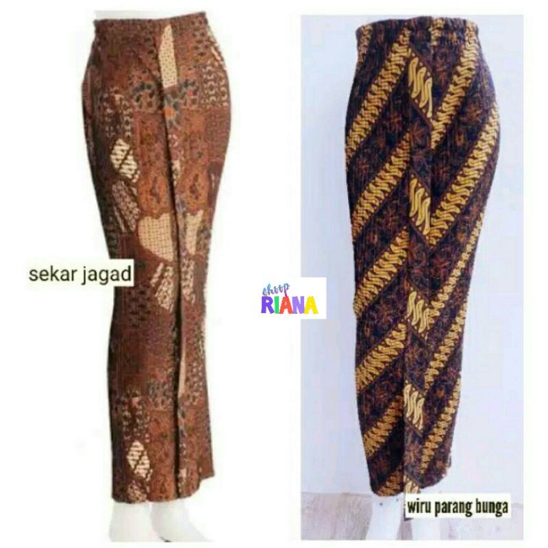 jarik plisket / jarik plisket wiru / jarik modern / rok plisket