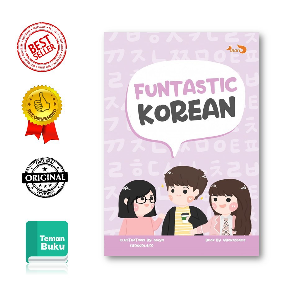 Original Buku Funtastic Korea By Borassaem Inari Shopee Indonesia