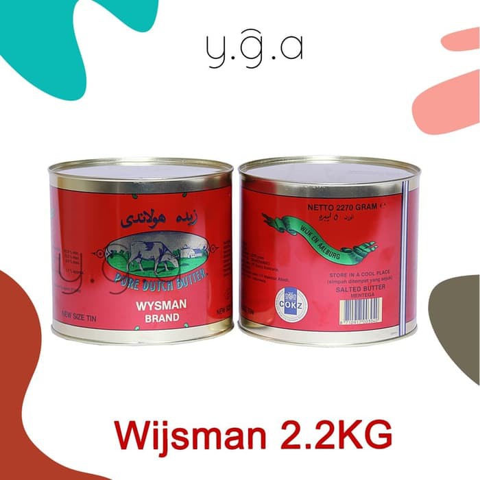 

Wijsman Butter 2.2KG / Mentega Wisman