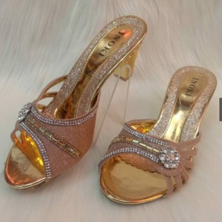  SANDAL  PESTA WANITA MEWAH HAK PLATFORM HEELS Seserahan 