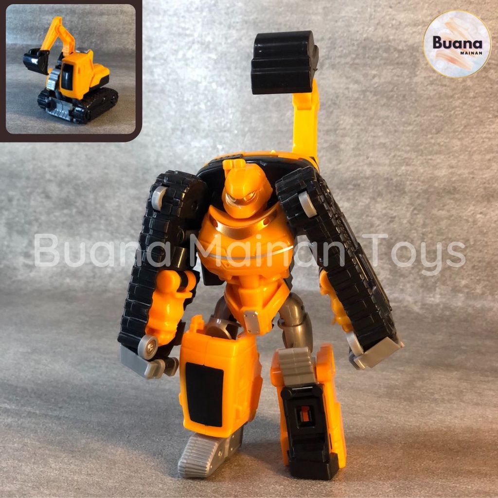 MAINAN ANAK DEFORMED ROBOT TOBOT ATHLON 333B ACTION FIGURE TRANSFORM ROBOTIC VEHICLE FIGUR