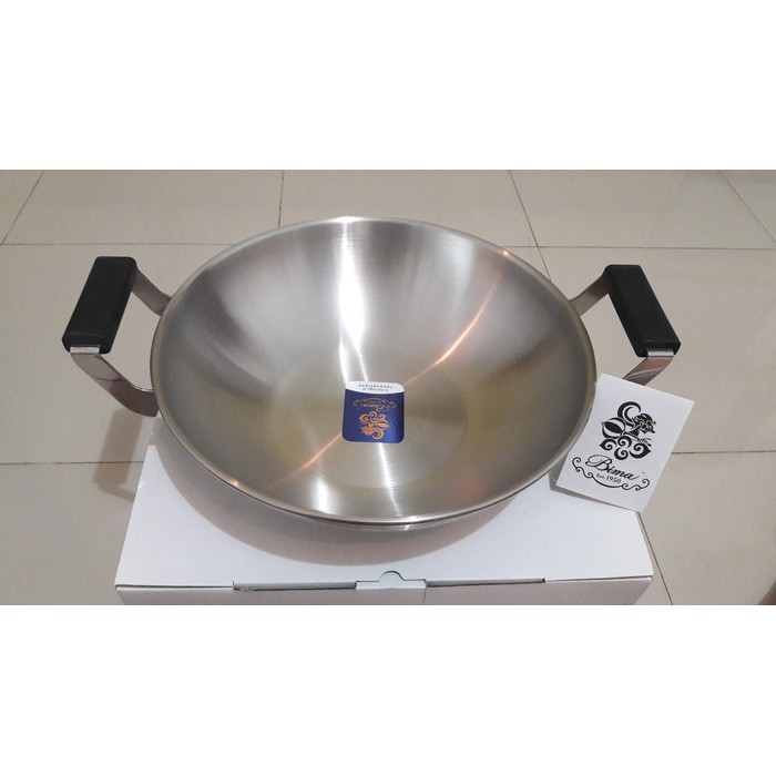 HOT SALEE  Bima Heritance Wok 32 Cm Stainless Steel
