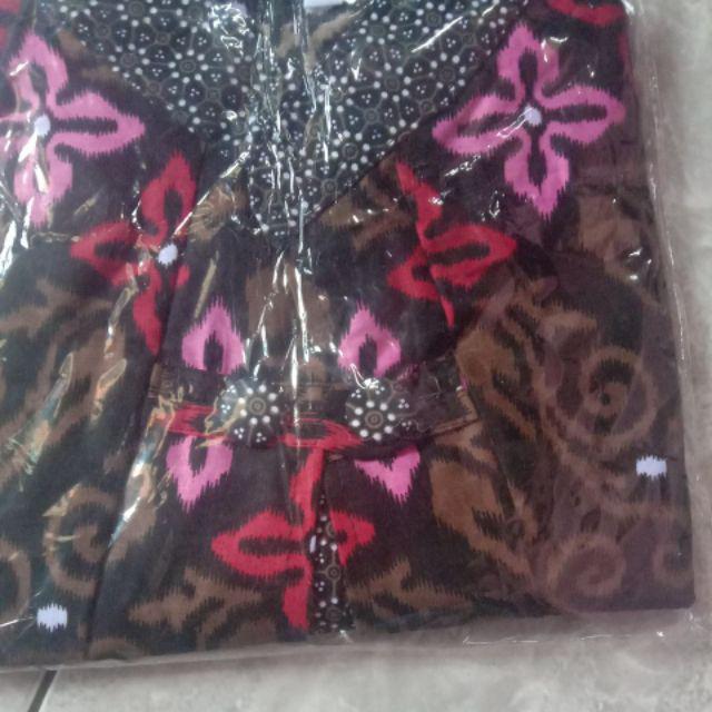 Baju Batik Wanita Modern Monalisa Genes M,l,xl Asli Pekalongan