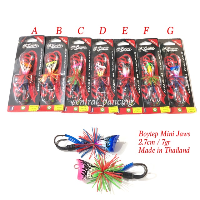 Umpan Boytep Mini Jaws Frog