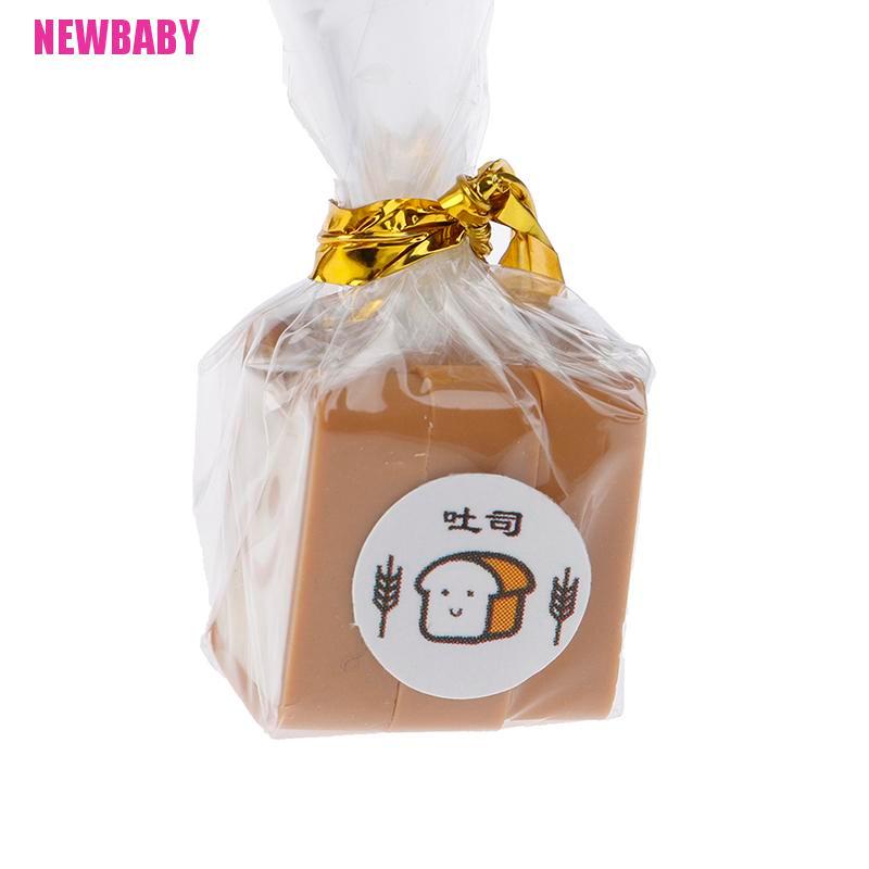 [NEWBABY] 1/12 Dollhouse Miniature Simulation Toast Bread Doll Kitchen Food Accessories