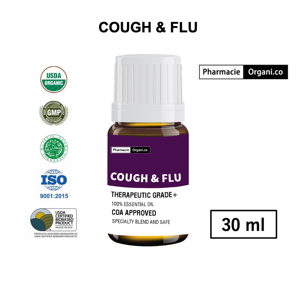 Pharmacie Organico - Cough &amp; Flu Essential Oil DIffuser Himidifier Aromaterapi