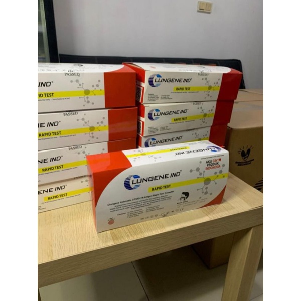 Antigen Swab Test Lungene Merah 1 BOX (isi 25)