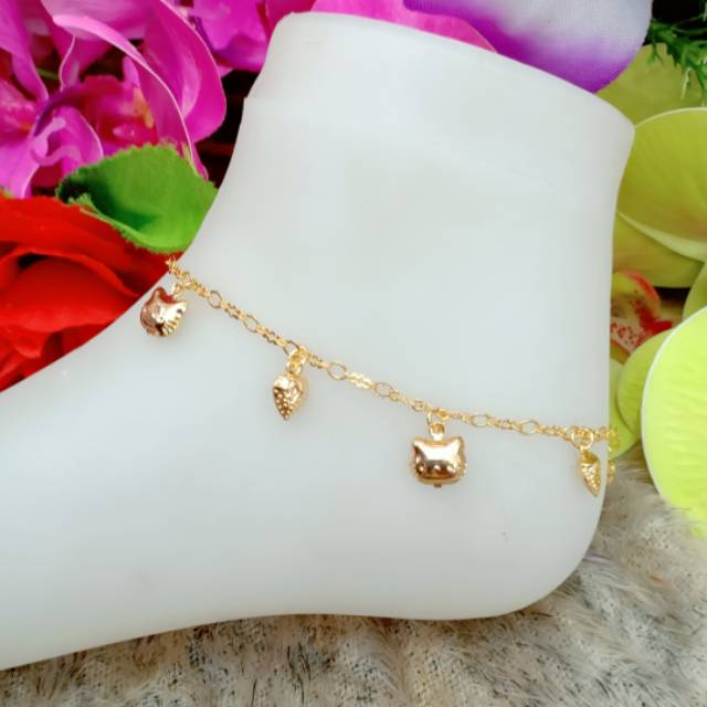 Xuping Gelang kaki cantik C-D