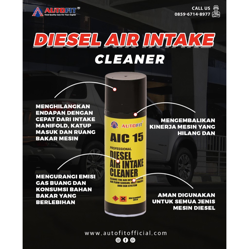 Autofit Diesel Air Intake Cleaner 300 Ml