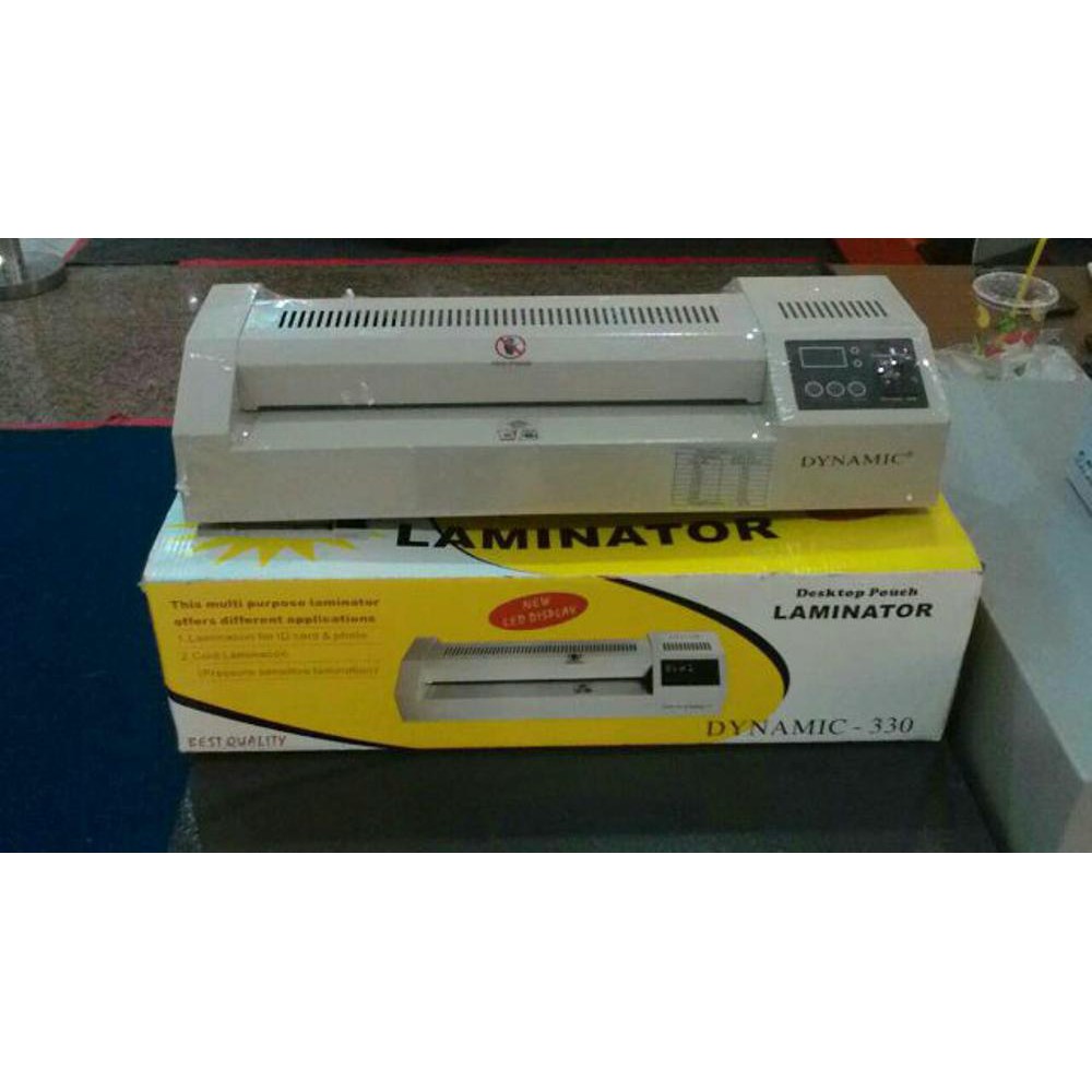 Cara Menggunakan Mesin Laminating  Dynamic 330