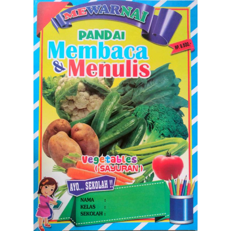 

Buku Mewarnai Sayuran/ Vegetable