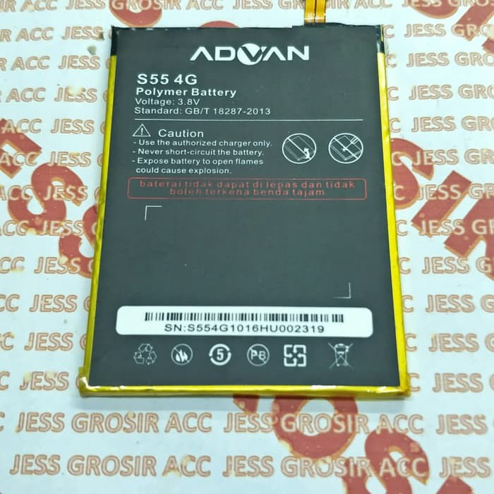 Baterai Battery Batre Original ADVAN S55 4G , STAR Note