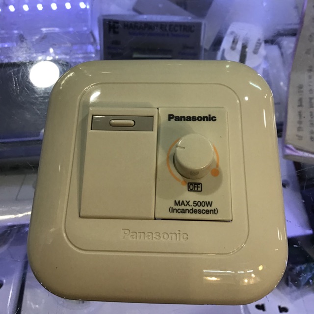 SAKLAR DIMMER PANASONIC / SAKLAR + DIMMER 500W PANASONIC