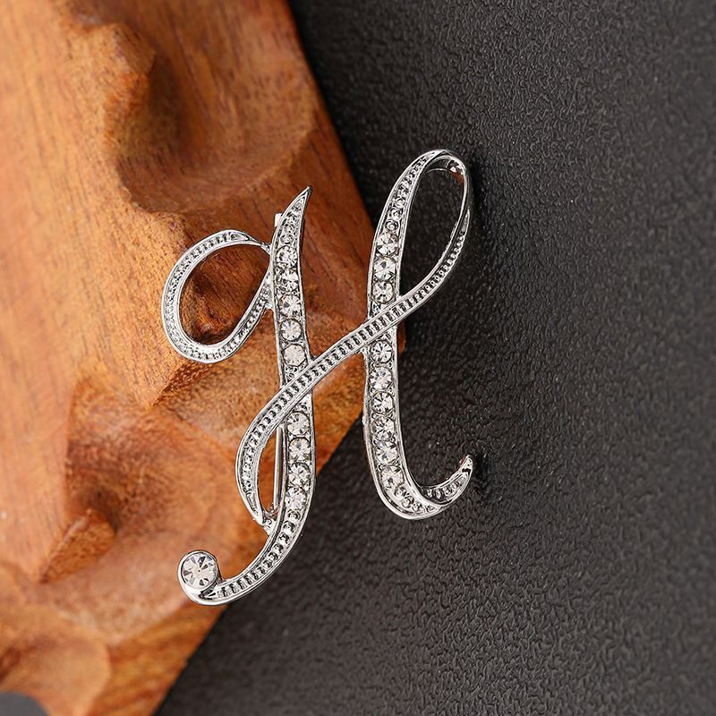 MURMURE.ID | SILVER BROS HURUF ALFABET TUSPIN HIJAB BROS NAMA JILBAB WARNA SILVER PART 1 JW026-3