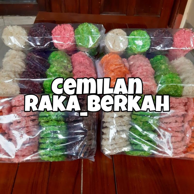 

Rengginang Rainbow Beras Ketan Besar 750gram