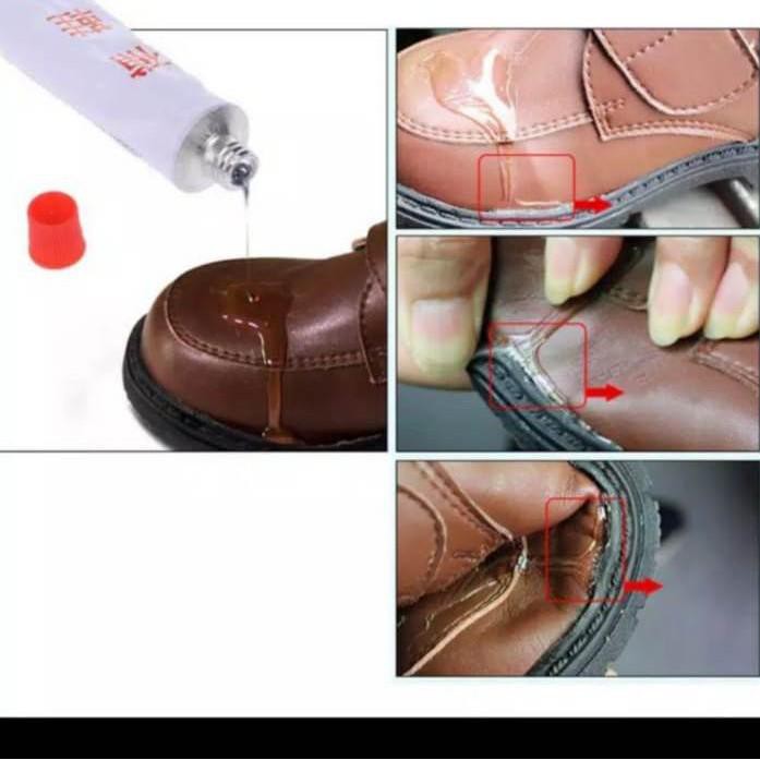 

[ART. 148842] Lem Super Kuat Untuk Reparasi Sepatu Kulit Karet Kanvas