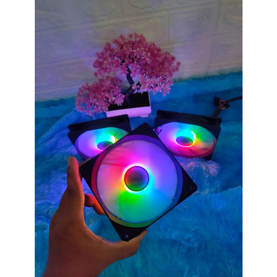 Fan Casing RGB Infinity Twilight Sparkle 120mm 12&quot;cm 1200rpm Molek Conector Fan Case Hydraulic BearingSilent