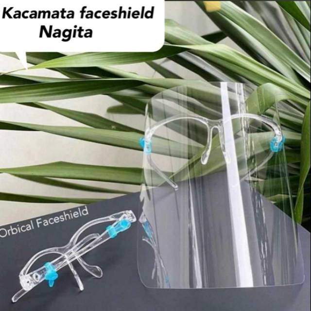 READY..FACE SHIELD NAGITA ANTI FOG / GROSIR LEBIH MURAH  / PACKING DUS DAN BERGARANSI